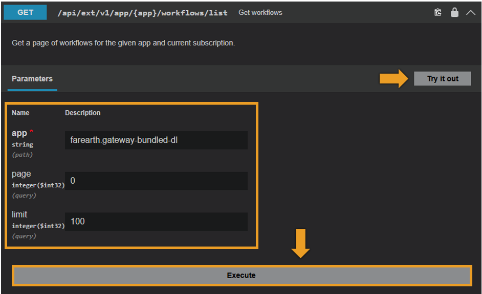 Image showing where to enter API keys