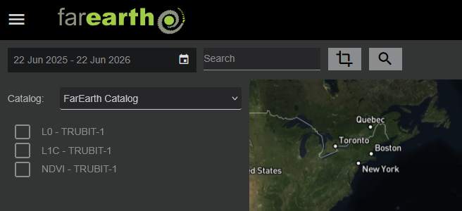 Image showing where to click on the date range picker